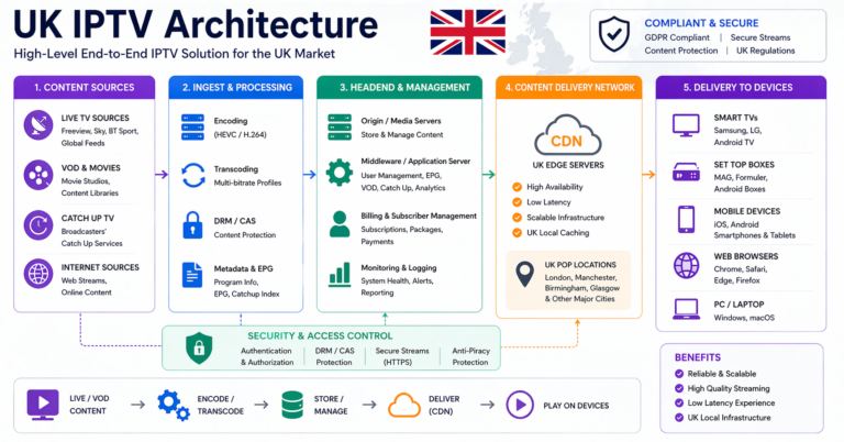 UK IPTV Architecture