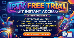 IPTV Free Trial