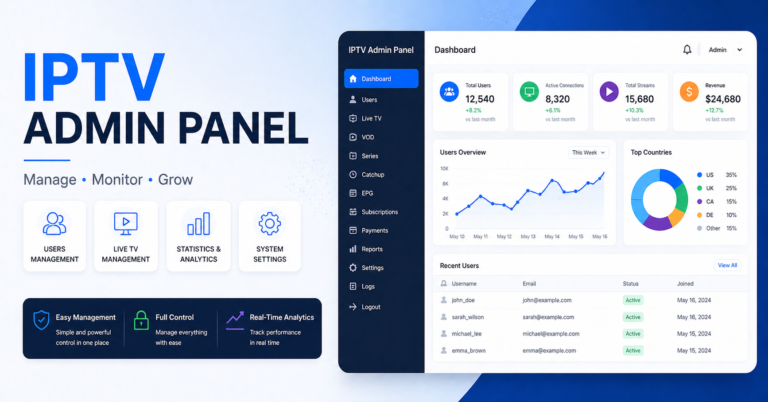 IPTV Admin Panel