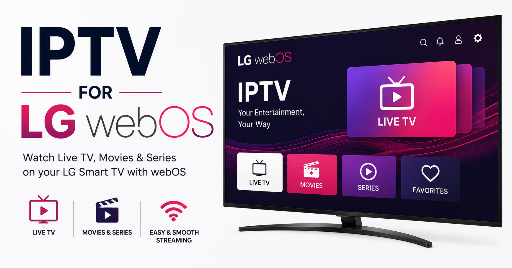 IPTV for LG webOS