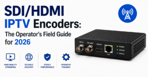 SDI/HDMI IPTV Encoders