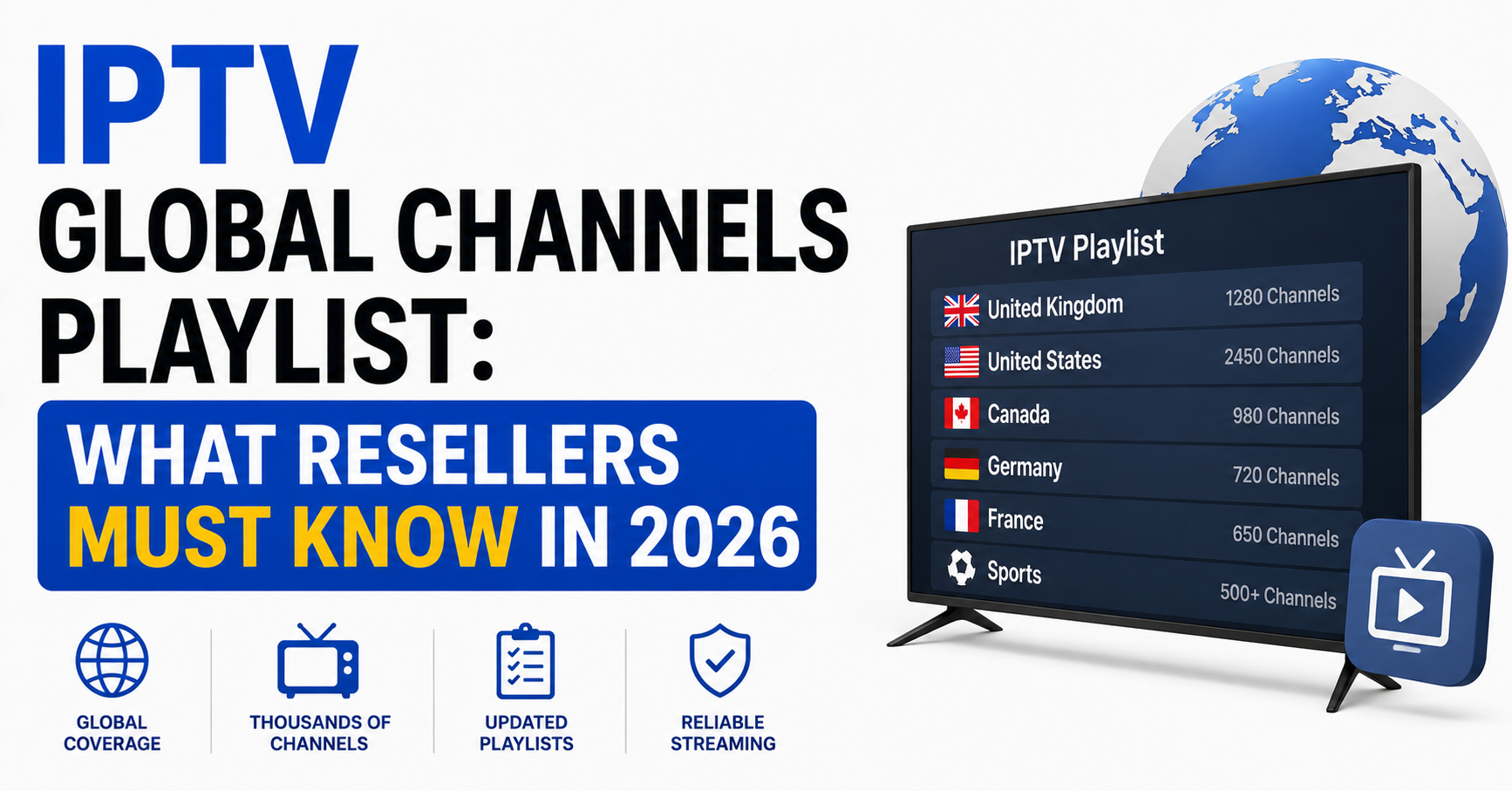IPTV Global Channels Playlist