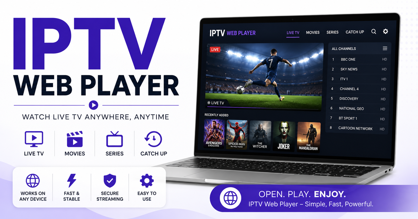 IPTV Web Player