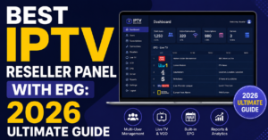 Best IPTV Reseller Panel with EPG