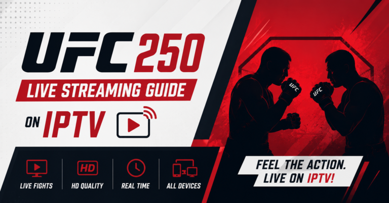 UFC Live Streaming Guide on IPTV