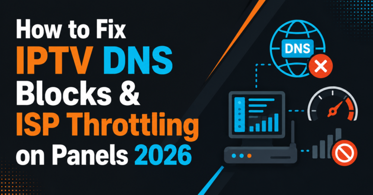 Fix IPTV DNS Blocks & ISP Throttling
