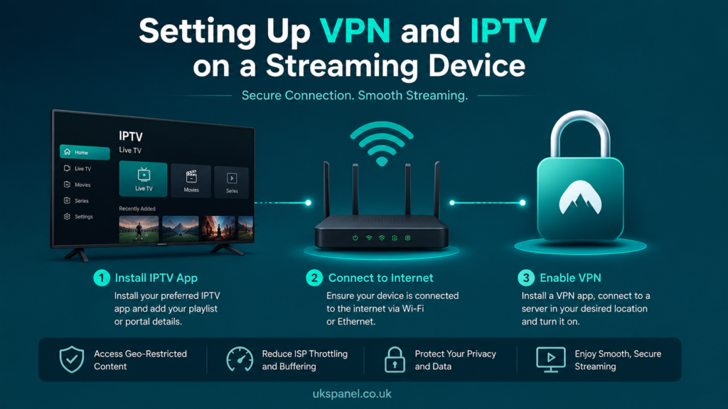 Setting Up VPN and IPTV on a Streaming Device