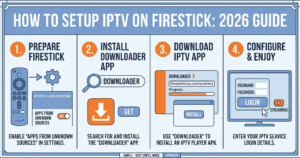 how to setup IPTV on Firestick step by step