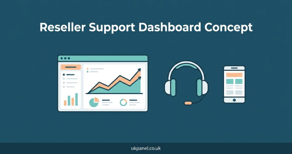 Reseller Support Dashboard Concept
